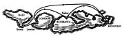 4 Nights/5 Days Excursion Map